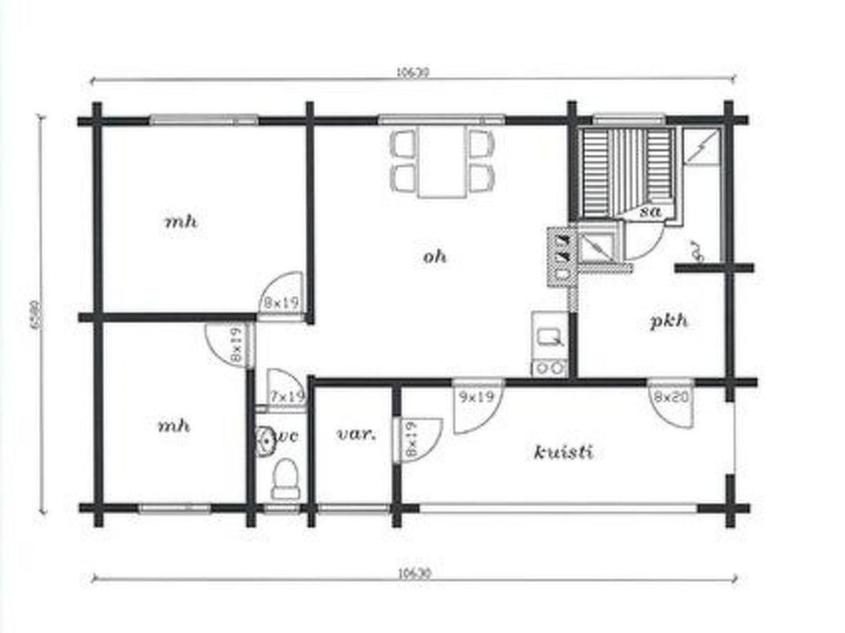 Дома для отпуска Holiday Home Rantamökki Arvaja-21